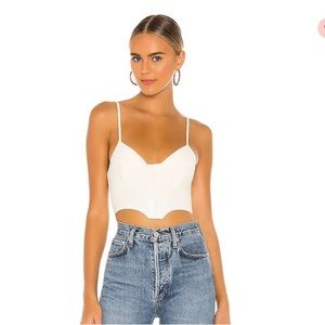 NBD Lacy Bustier Top